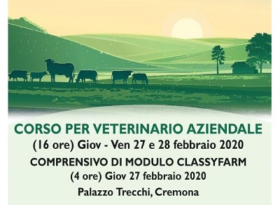 Sivar, 15-16 aprile 2020, corso per VETERINARIO AZIENDALE