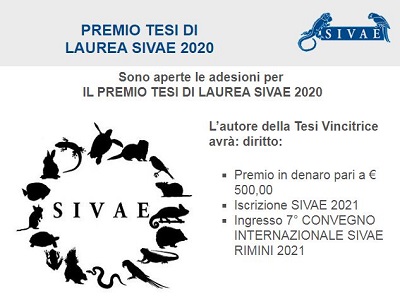 PREMIO TESI DI LAUREA SIVAE 2020