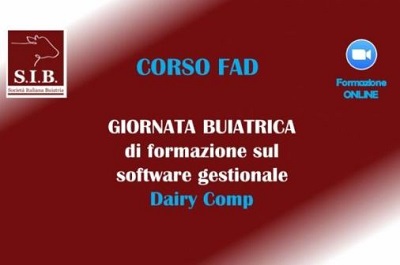 Corso Fad SIB – GIORNATA BUIATRICA DI FORMAZIONE SUL SOFTWARE GESTIONALE DAIRY COMP