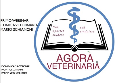 PRIMO WEBINAR CLINICA VETERINARIA MARIO SCHIANCHI Domenica 25 ottobre 2020