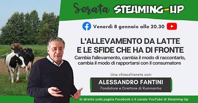 Serata Steaming up: l’allevamento da latte e le sfide che ha di fronte