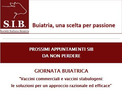 GIORNATA BUIATRICA SIB: Vaccini commerciali e vaccini stabulogeni