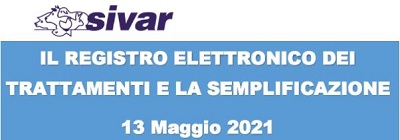 “Il registro elettronico dei trattamenti e la semplificazione”