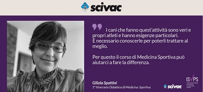 Giliola Spattini per il 1° Itinerario di Medicina Sportiva