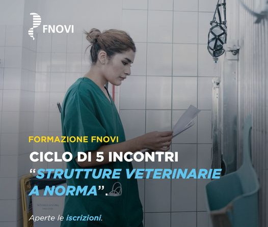 Corso FAD FNOVI: “STRUTTURE VETERINARIE A NORMA”