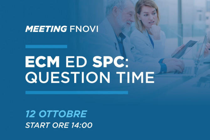 Formazione FNOVI: “ECM e SPC: question time” – WEBINAR
