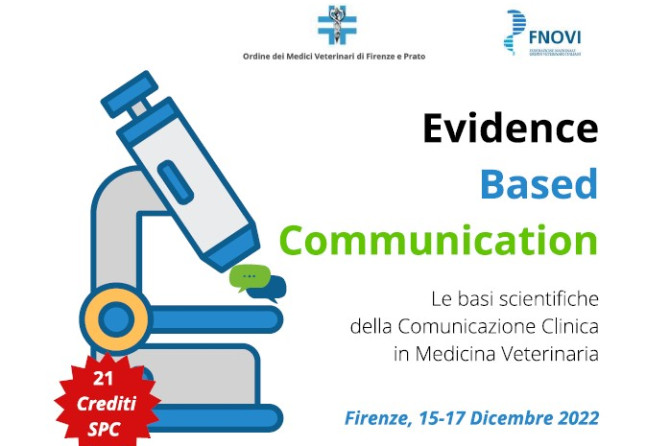 Reminder: Conferenza OMV Firenze-Prato: “Evidence Based Communication; Le basi scientifiche della Comunicazione Clinica in Medicina Veterinaria”.