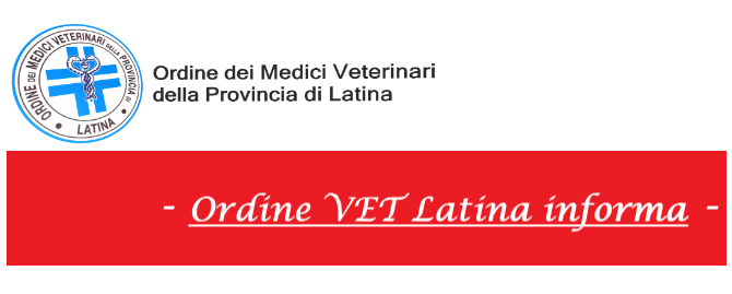 Ordine VET Latina informa n. 30 – ANAGRAFE CANINA – Nuove modalità di Iscrizione dei cani di razza.