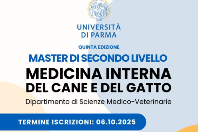 Master II livello UniPR: “Medicina Interna del cane e del gatto”- V edizione