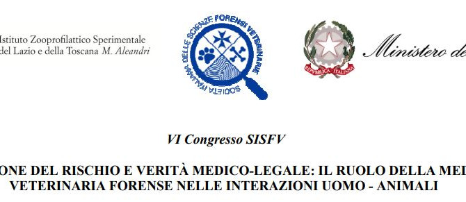 VI Congresso della Società Italiana di Scienze Forensi Veterinarie – 15 novembre 2025