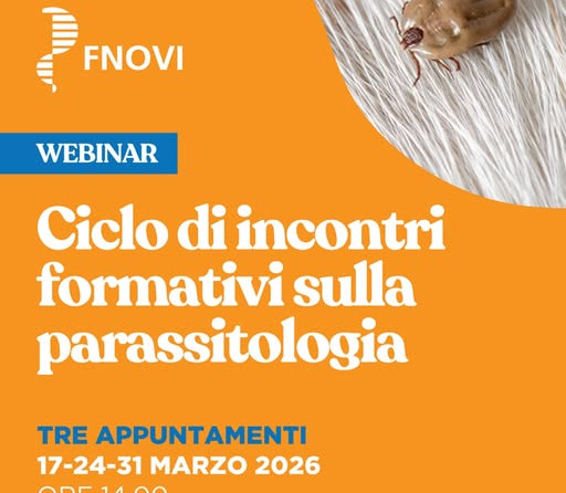 Meeting Zoom – FNOVI: “Journal Club Parassitologia”: ciclo di 3 incontri dal 17 al 31 marzo 2026